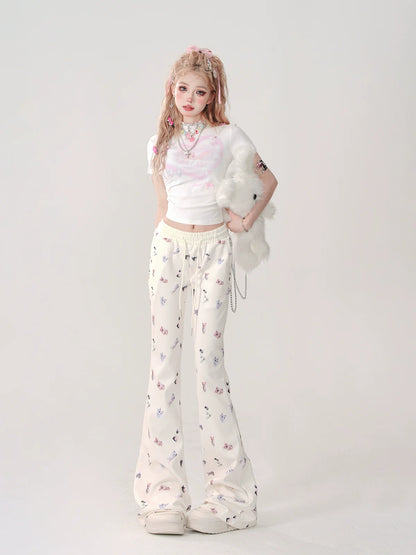 ガーリートップス ハート ビッグデザイン