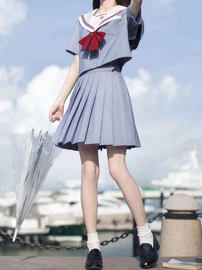 Suit Sailor Set Summer Line Kamome Original