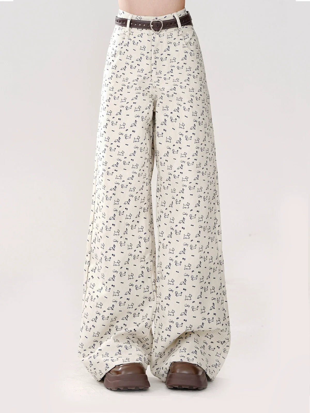 ドックリトルパンツ カジュアルワイド