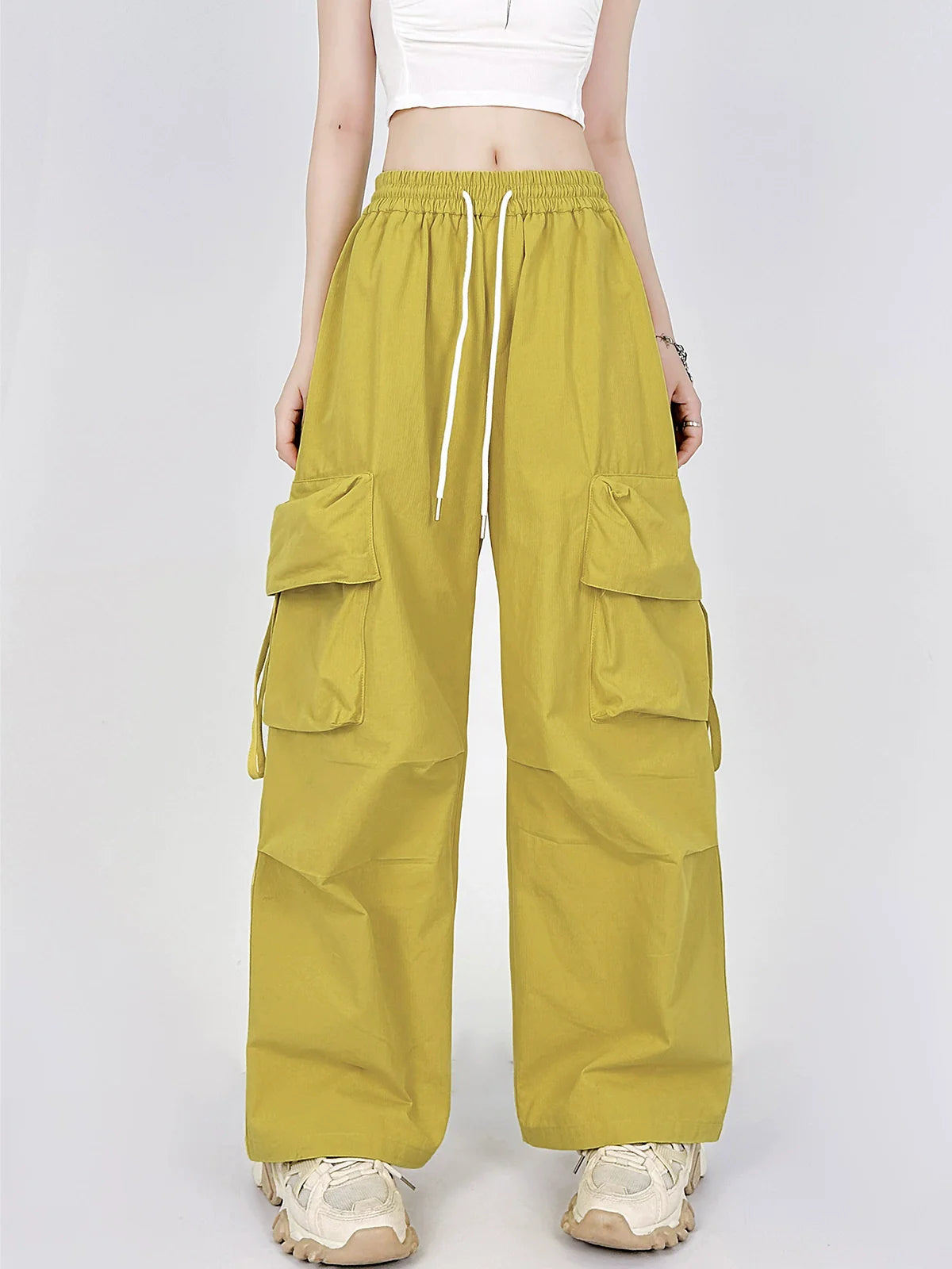 ルーズカーゴアメリカンパンツストリート