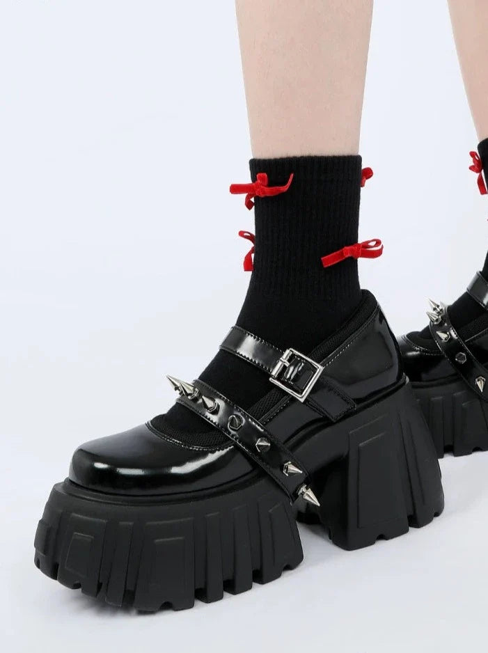 Little Volume Belt Black Shoes