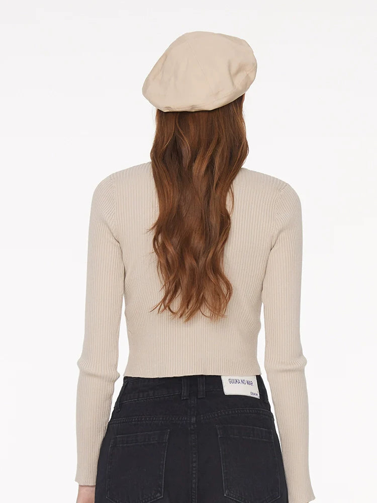 Reißverschlussoberteile Slim Short