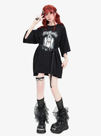 Top locker über dunkelschwarz