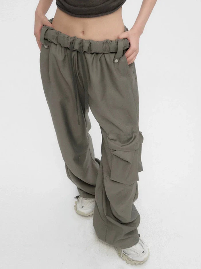 Lockere Cargohose mit großen Taschen