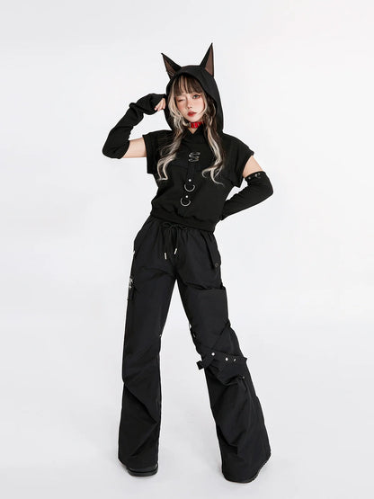 Pants Mode Casual Pocket Long Cargo