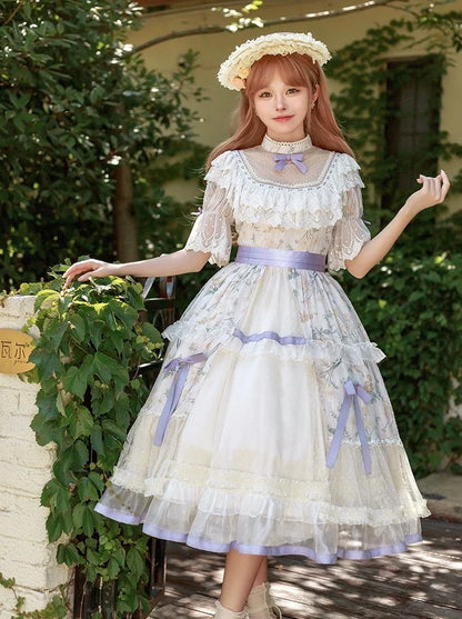 Edwardian Light Princess Summer Ruffled Lolita Dress