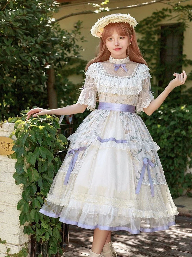 Edwardian Light Princess Summer Ruffled Lolita Dress