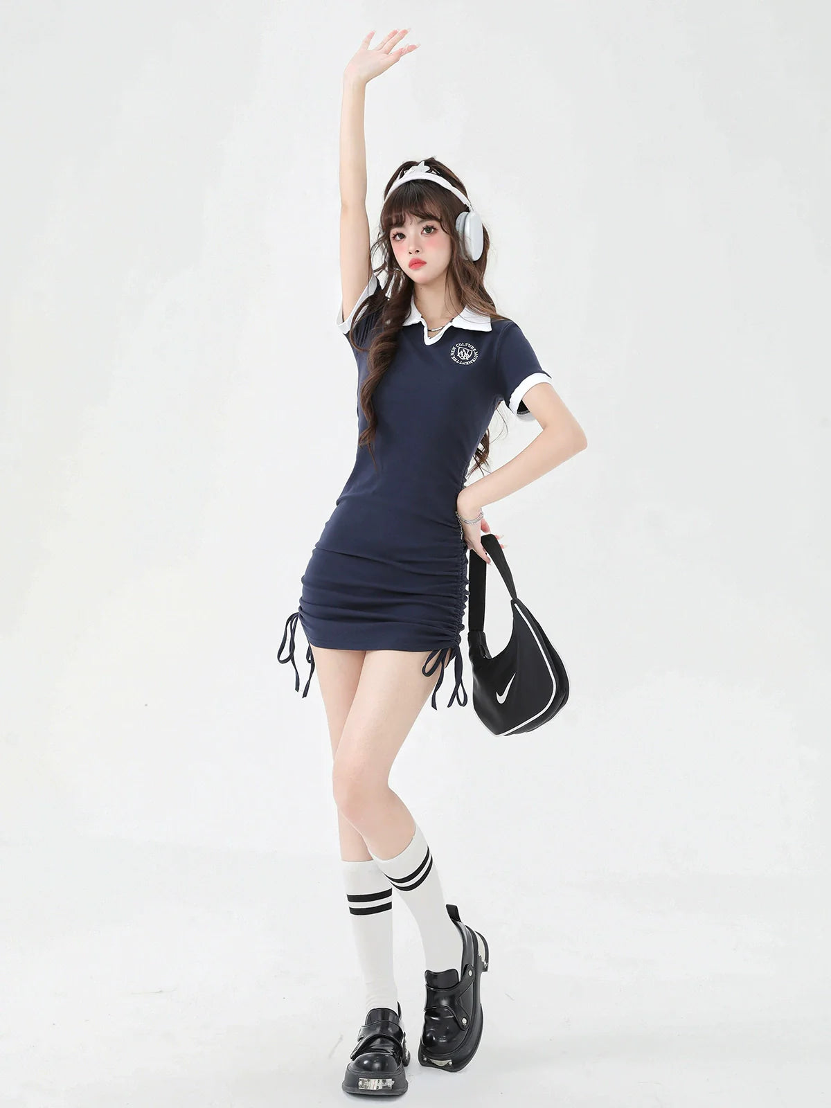 カレッジドレス アメリカンスタイル ドローストリングラペル