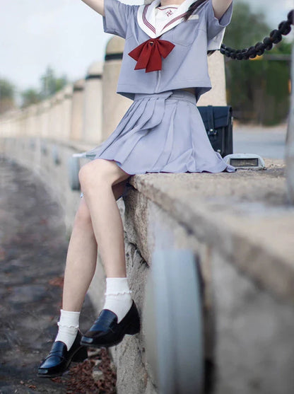 Kamome Original Summer Line Sailor Set Suit