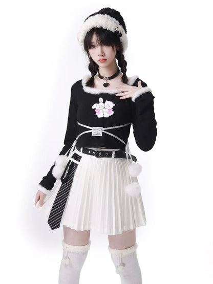 Plissee-Gürtelrock Nectai Eradalie Curotto