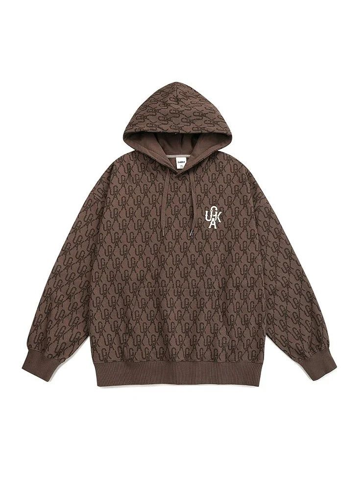 Unisex Logo Over Hoodie Hooded