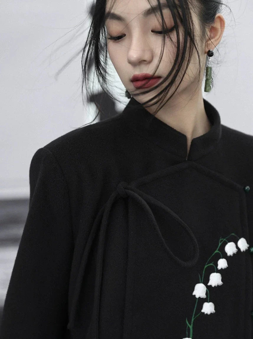 フラワーバレーコート レトロ フォー ロング ショート