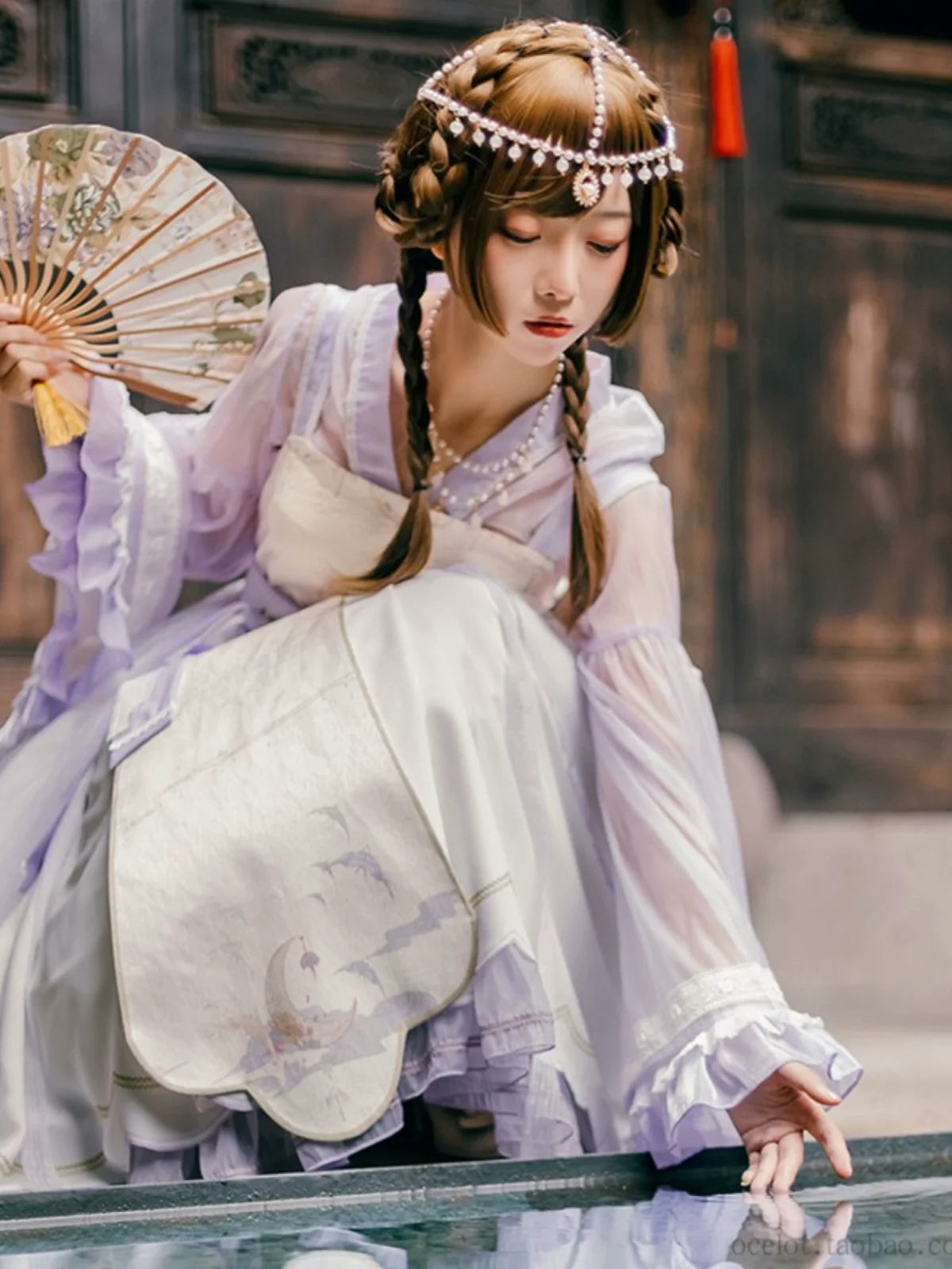 ロリータナイト三日月吊り下げドレスセット