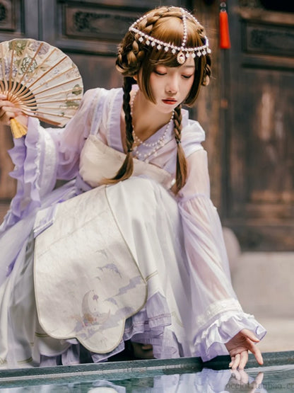 ロリータナイト三日月吊り下げドレスセット