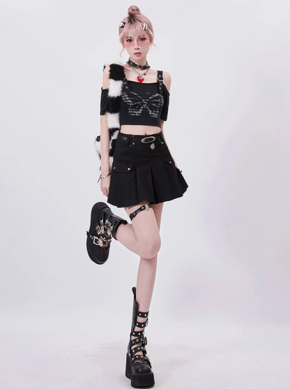 Kurze Oberteile im Schmetterlingsmodus