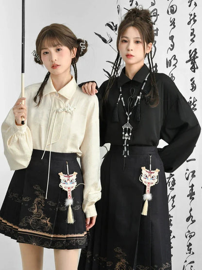 China Ärmel Solid Volume Hemdkragen