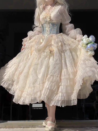 Flower wedding Lolita Gows Dress