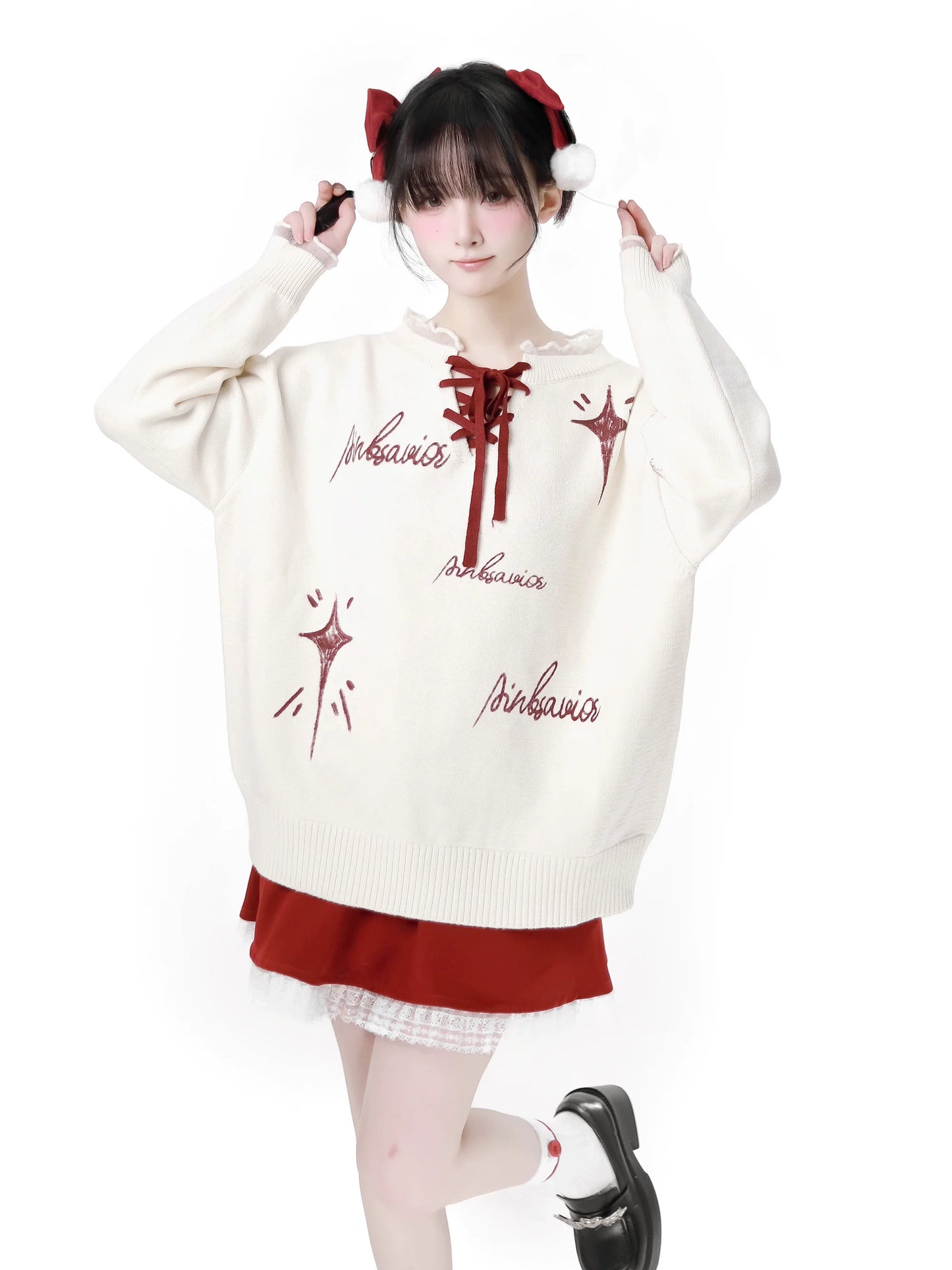 Star Strap Spectrum Soft Race + Red Tops Knit