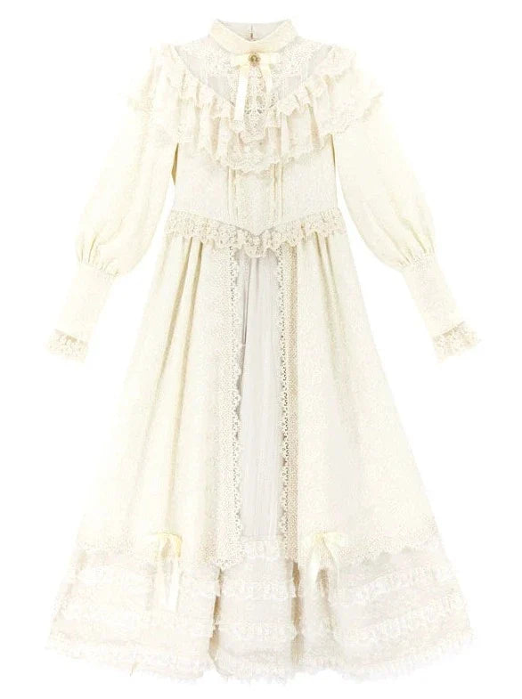 Lolita Dress Retro Ruffled Elegant