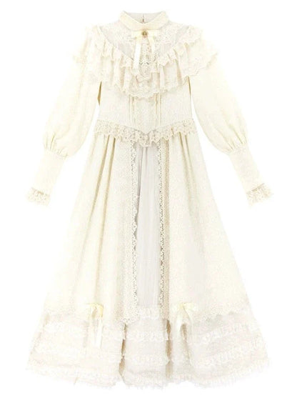 Lolita Dress Retro Ruffled Elegant
