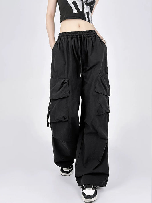 Loose Cargo American Pants Street