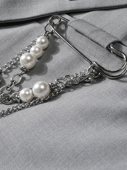 Short Summer Jacket + Asymmetrical Check