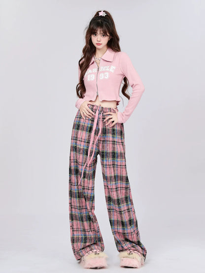 American Tops Short mit Reißverschluss