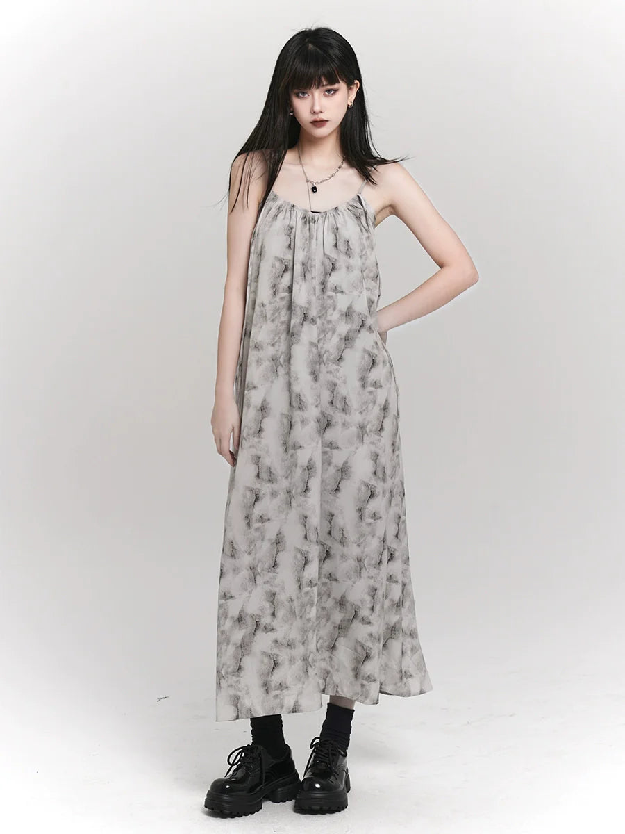 ダークキャミソールグレードレス