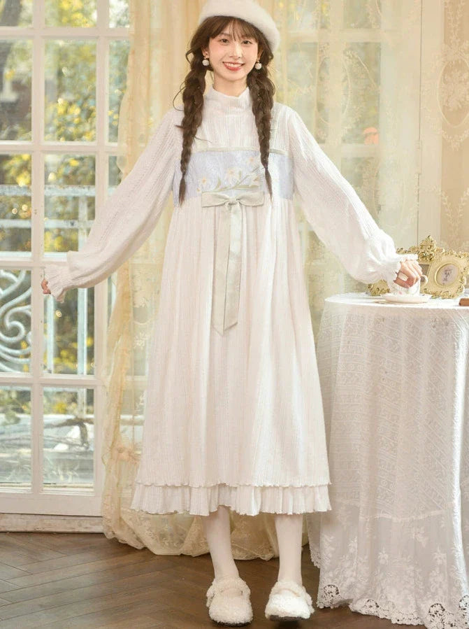 Robe deux pièces style fée en similicuir