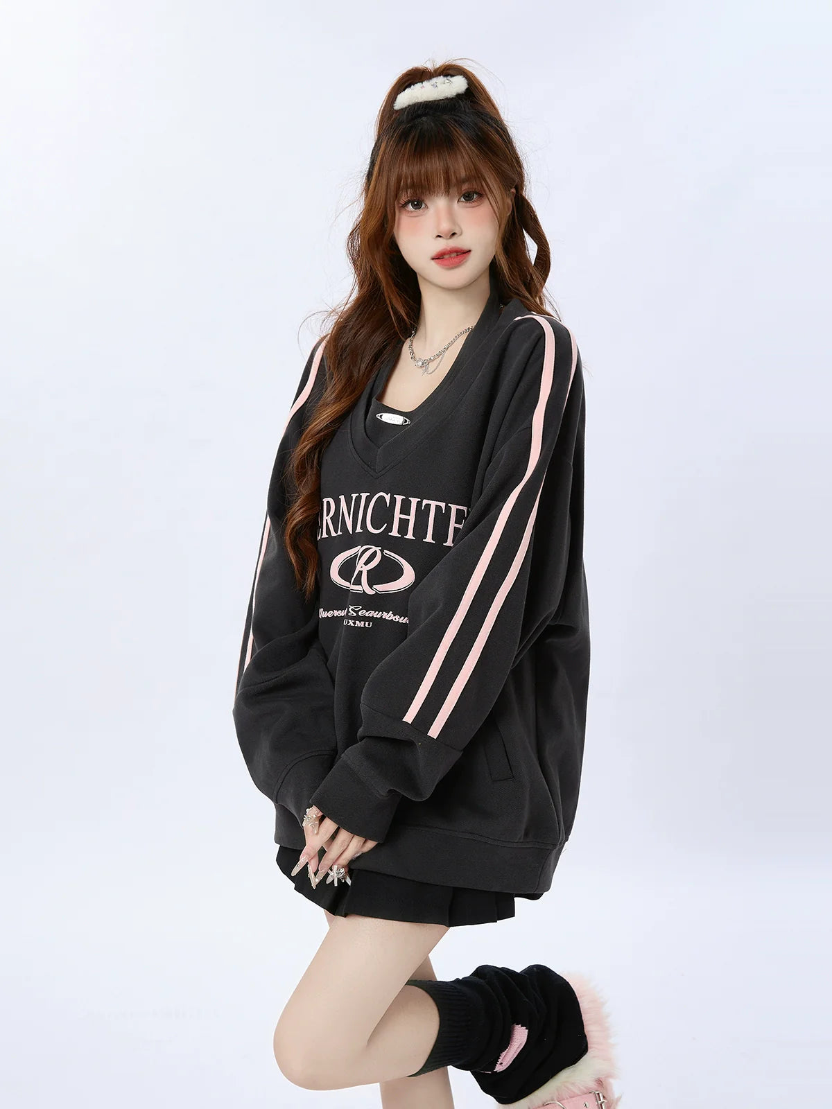 ホルターネックピース アメリカンレトロ ストレーナー レター2