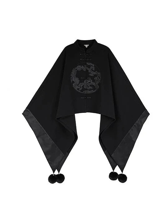 Cloak Loose Mode Ball Short China Fur