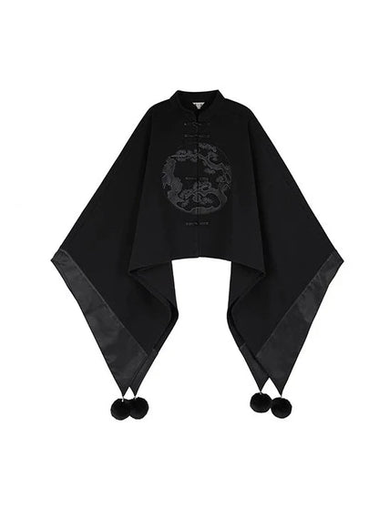 Cloak Loose Mode Ball Short China Fur