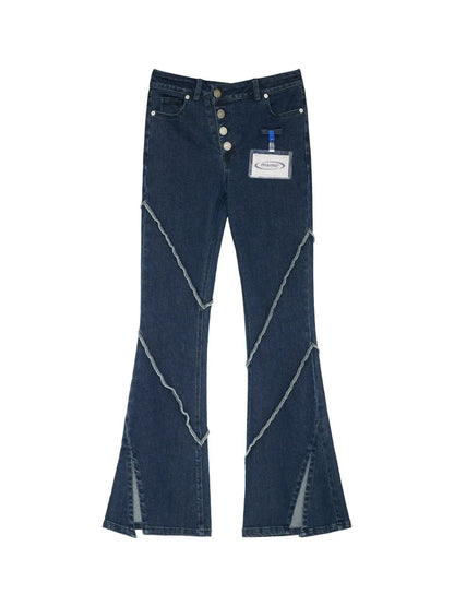 American Style Flared Slim Denim