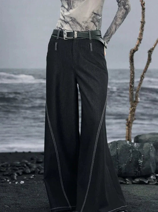 Taille Low Mode Hose Dark Retro