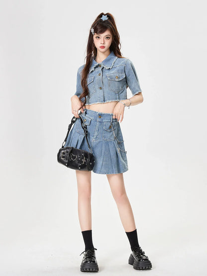 レトロスーツデニムアメリカン