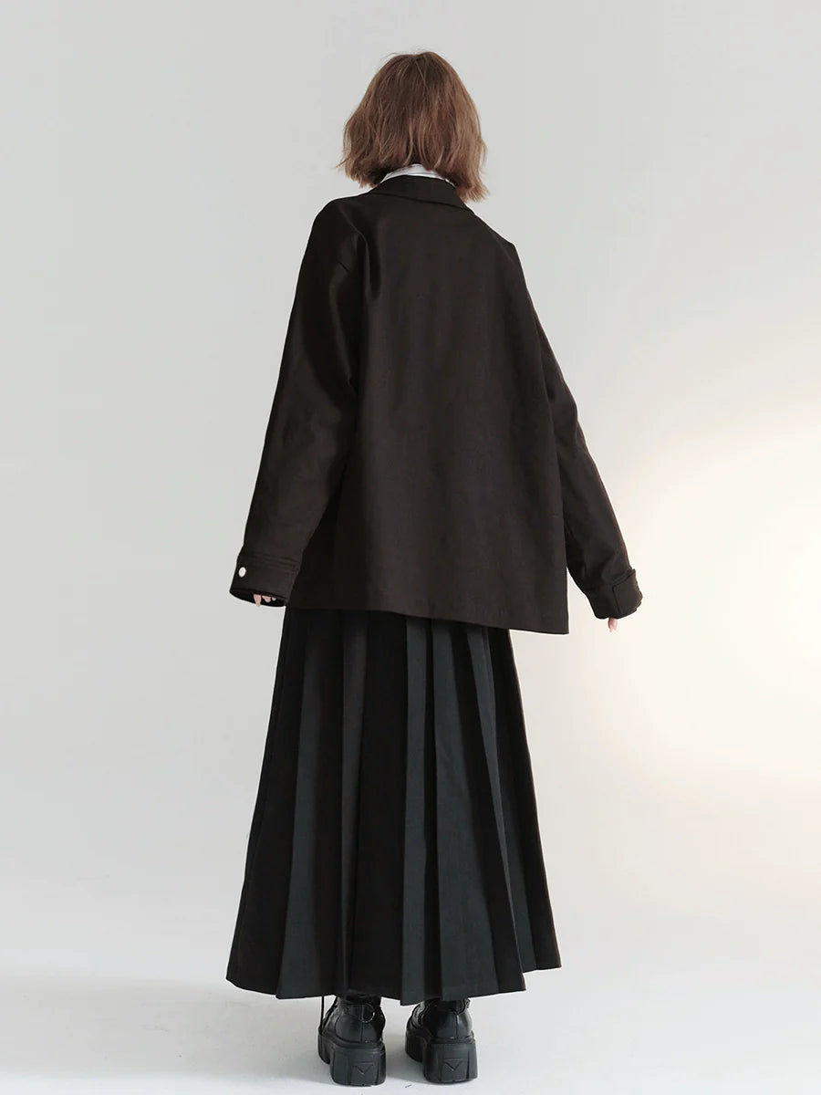 Jacket Silhouette Loose Windbreaker