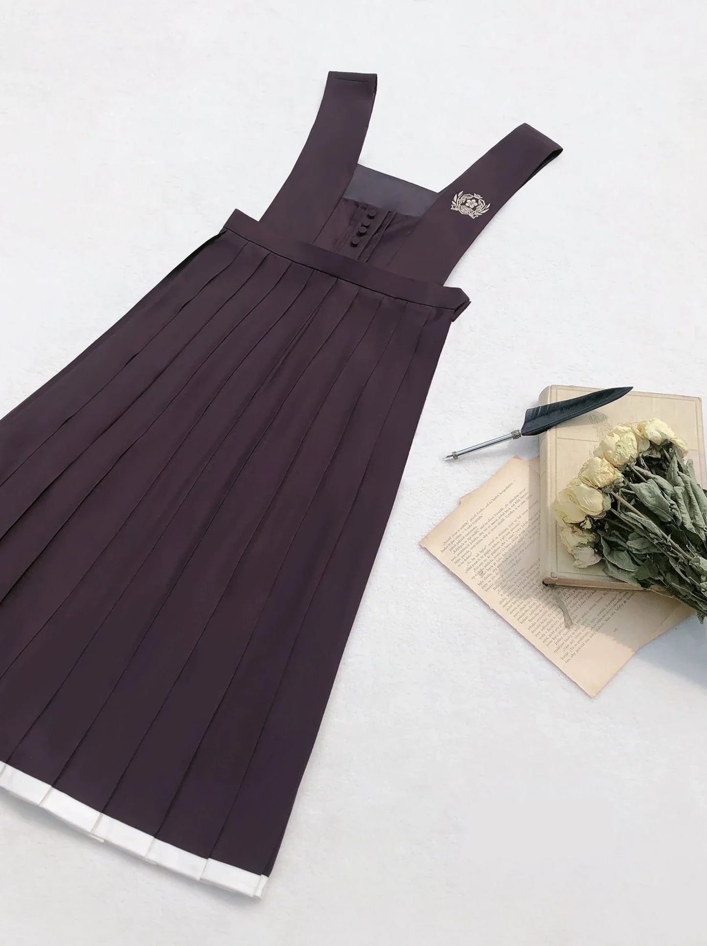 襟フリルリボン和風+レトロシャツコサージュスリーブニットカーディガンドレスベストスタンド