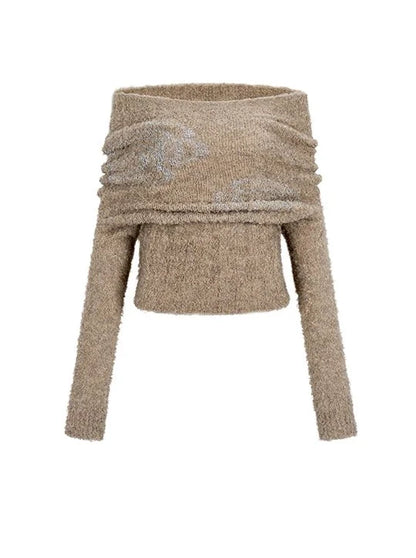 Mode Off-the-Shoulder Rose Top