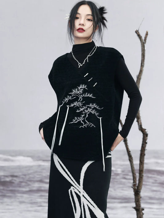 Chokki China Mode Tassel Vest