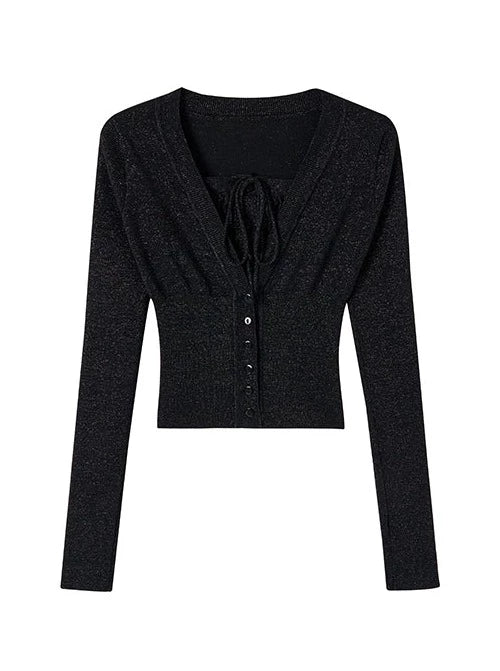 Gefälschte zweiteilige Ramewest Slim Tops