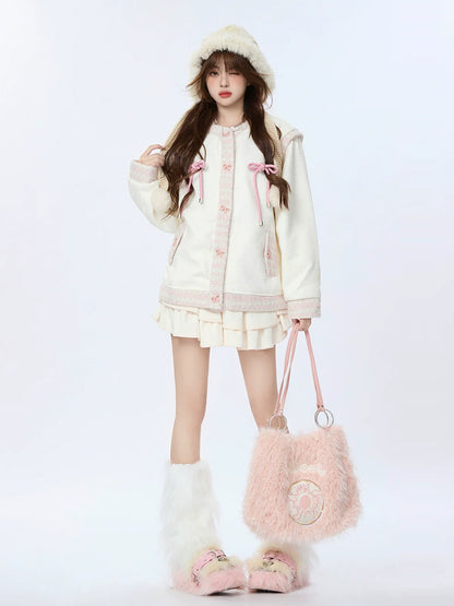 Jackenkragen Frühling Milky Sweet