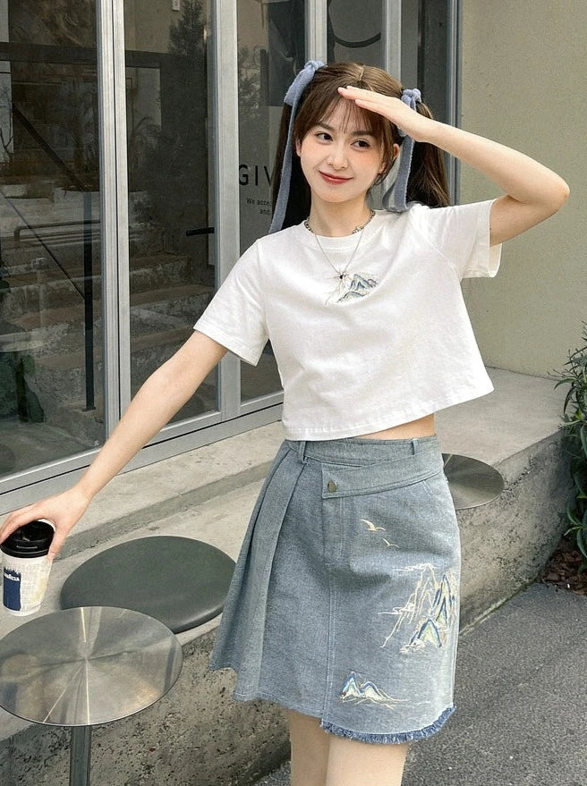 Tops Genderless Sommer Dark China