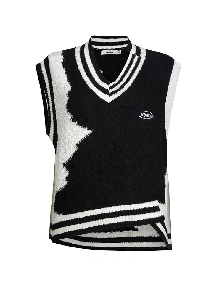 Farbdesign Kontrast Kuh Weste Sommer