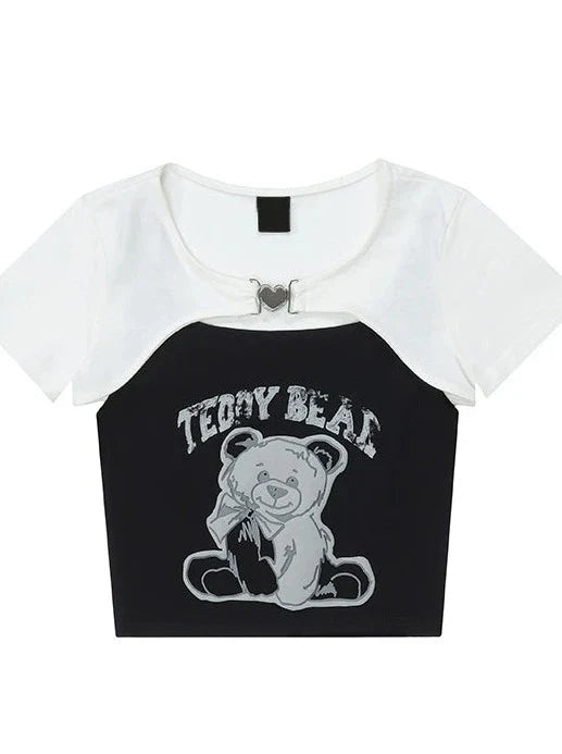 T-Shirt Bare T-Shirt + Langer Kurzer Modus