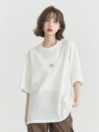 ポイントジップアップセンターTシャツショルダー