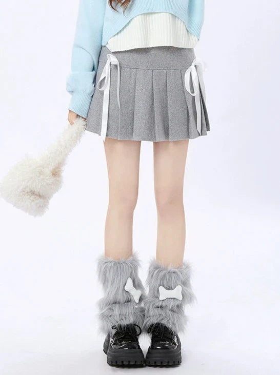 College-Band im Plisseerock-Stil