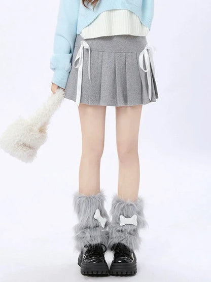 College-Band im Plisseerock-Stil