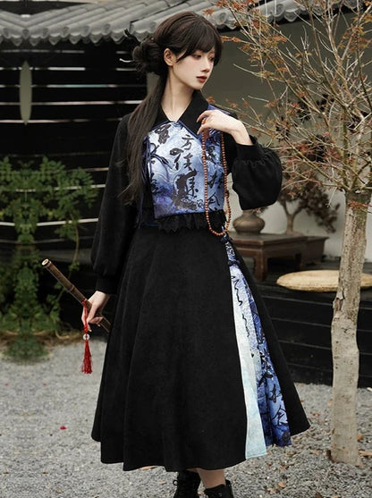 China Top A-Linien-Rock Lolita Design