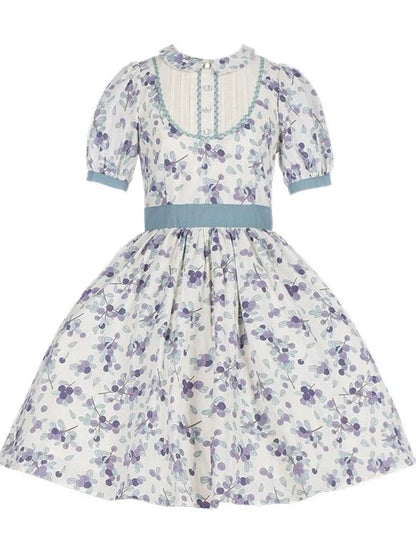 Sommerkleid Blumenschürze Blume + Retro