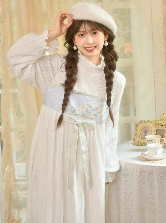 Robe deux pièces style fée en similicuir